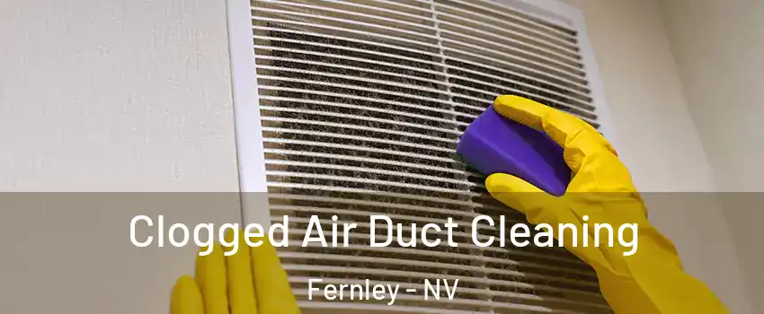  Clogged Air Duct Cleaning Fernley - NV