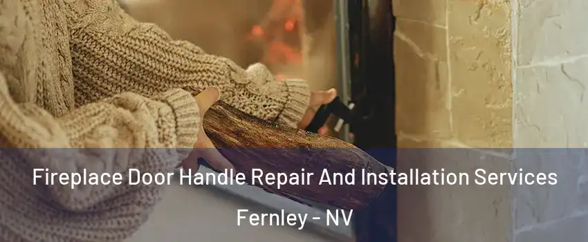  Fireplace Door Handle Repair And Installation Services Fernley - NV