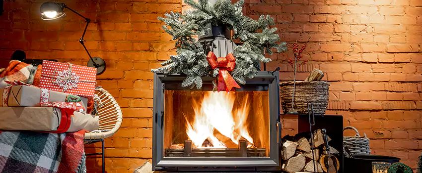 Travis Industries Linear Gas Fireplace Installation in Fernley, Nevada