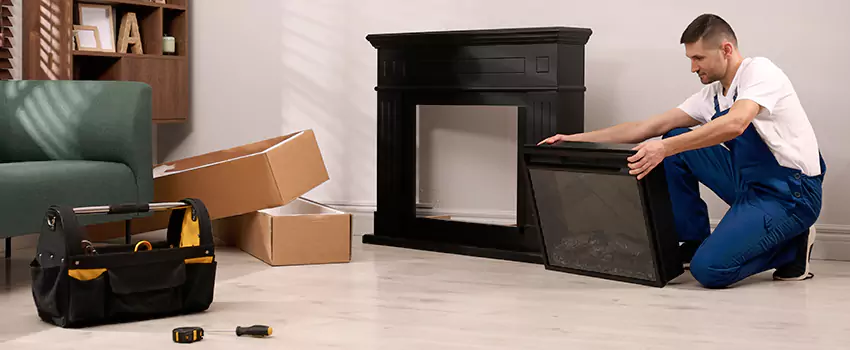 Old Rusted Metal Fireplace Repair And Replacement in Fernley, NV