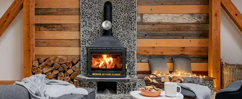 Thelin Hearth Products Direct Vent Gas Stove Fireplace Inspection in Fernley, Nevada