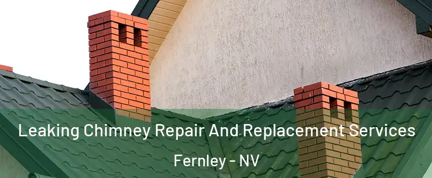  Leaking Chimney Repair And Replacement Services Fernley - NV